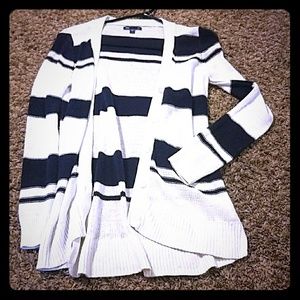Striped cardigan