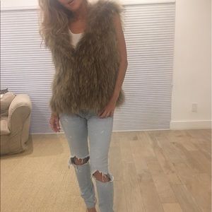 Caribbean Queen fur vest