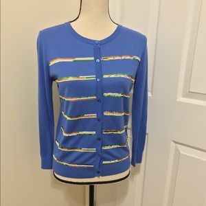 August Silk cardigan