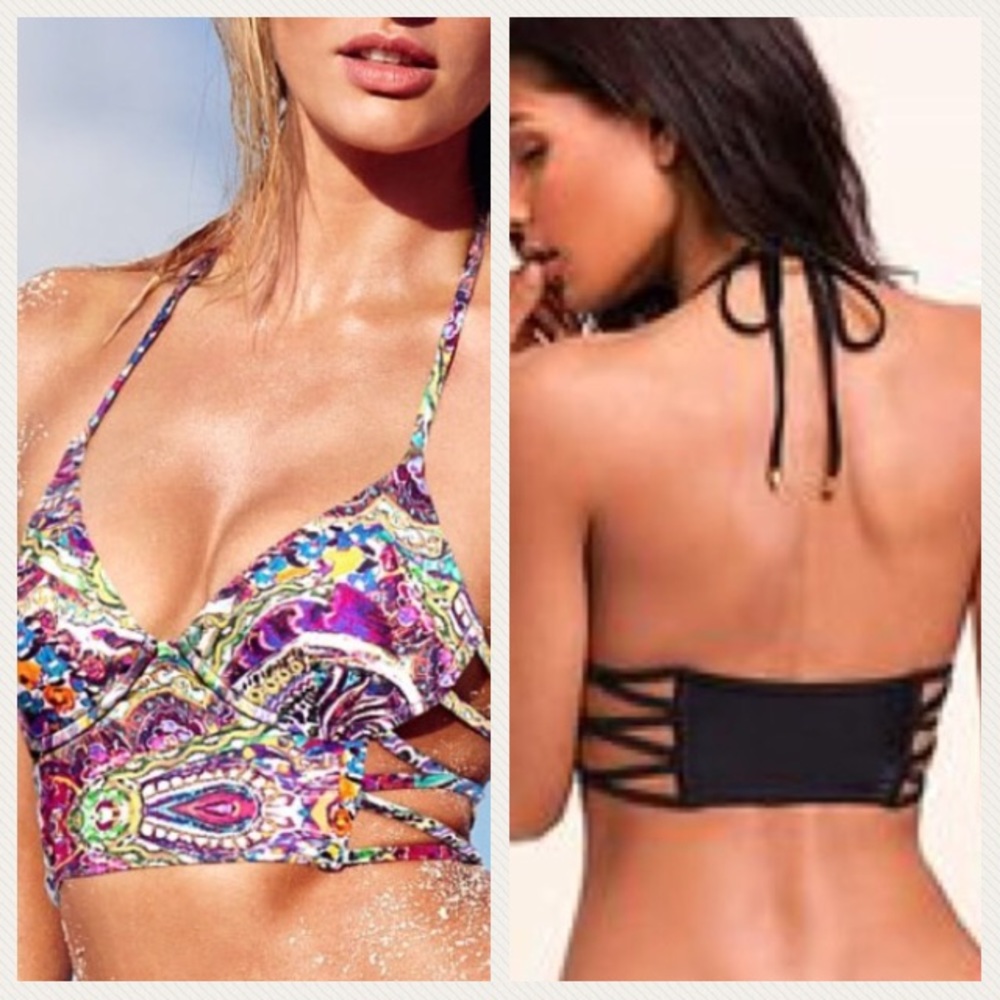 *LAST ONE*VS Strappy Longline Bikini