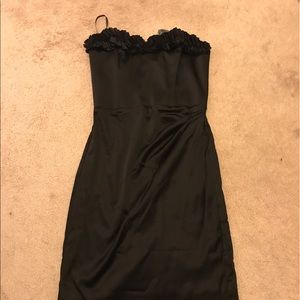 White House Black Market strapless dress NWT