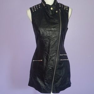 Little Black Pleather dress
