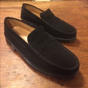 Black Suede Tod's