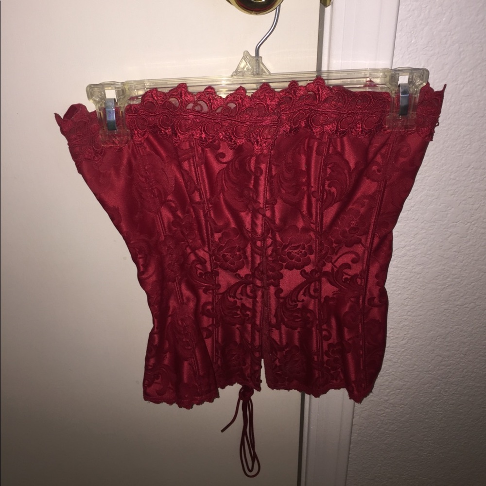 Red corset