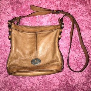 Brown Fossil Satchel