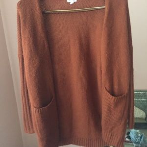 Burnt Orange Urban Outfitters Sweater