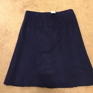 Blue J Crew skirt