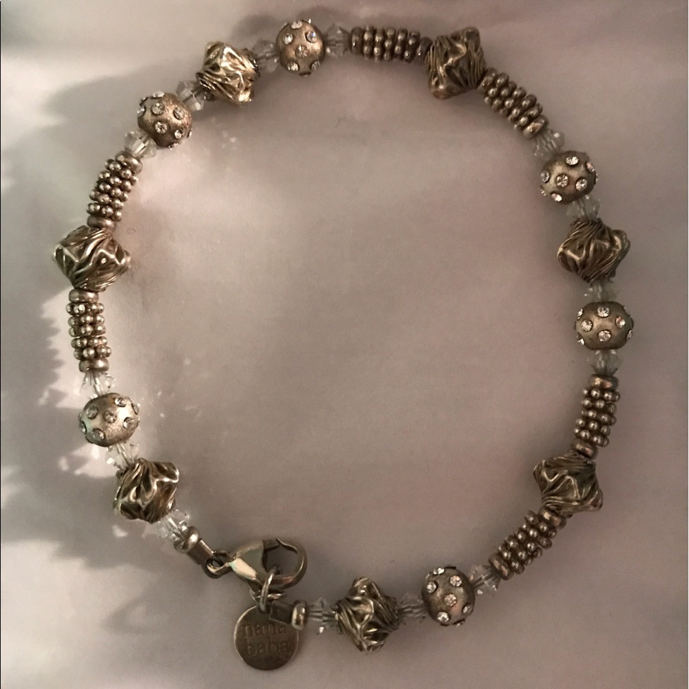 Nana baba silver bracelet!!💙