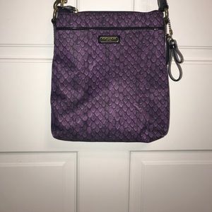 Coach purple Crossbody