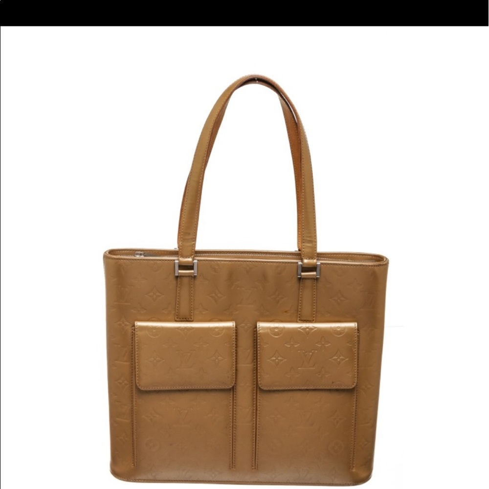 Louis Vuitton Monogram Leather Mat Wildwood  Bag