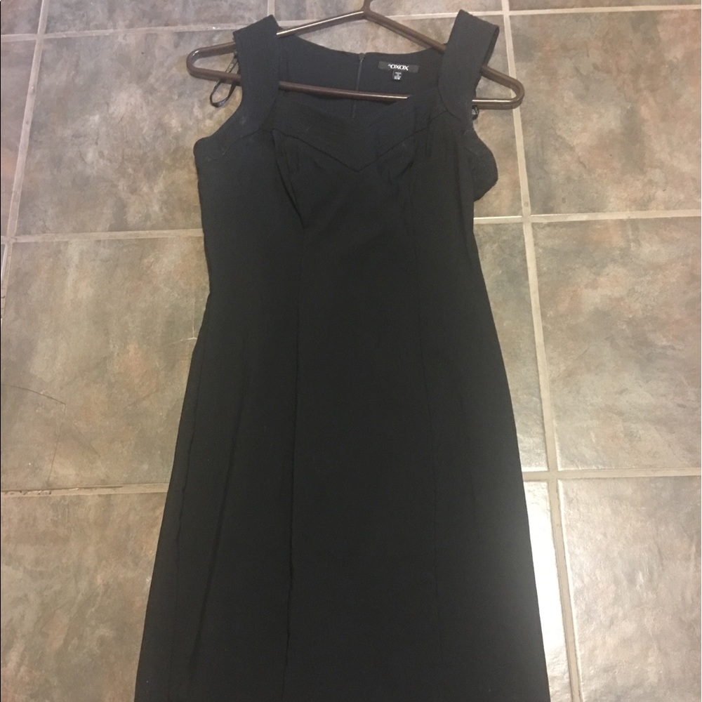 Tight fit little black dress