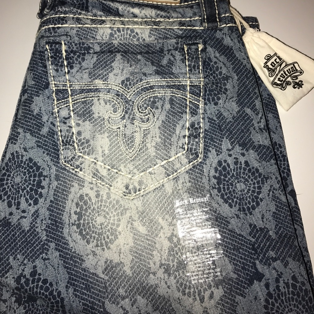 Cropped Rock Revival skinny
