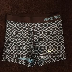 Nike Pro spandex shorts