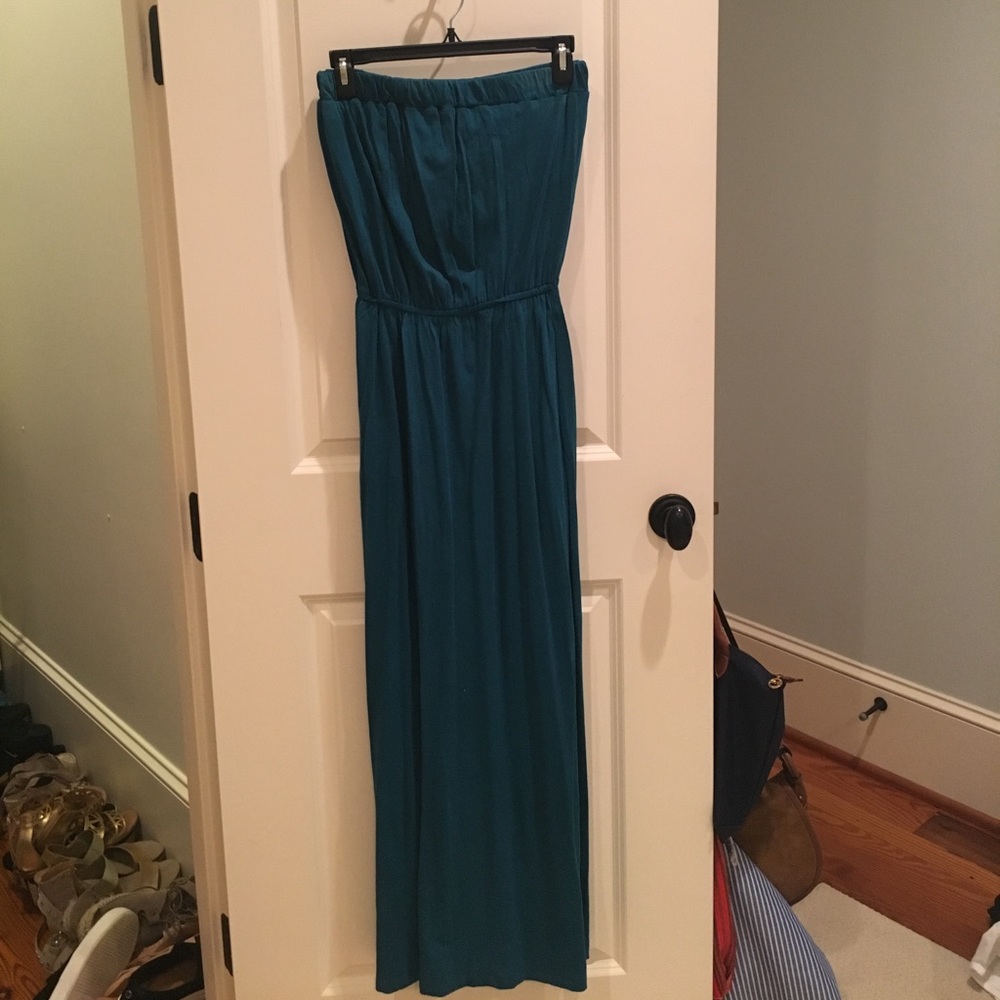 Turquoise Bobi Maxi Dress