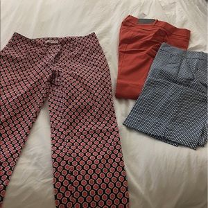 4 pairs size 2 Anne tailor dress pants
