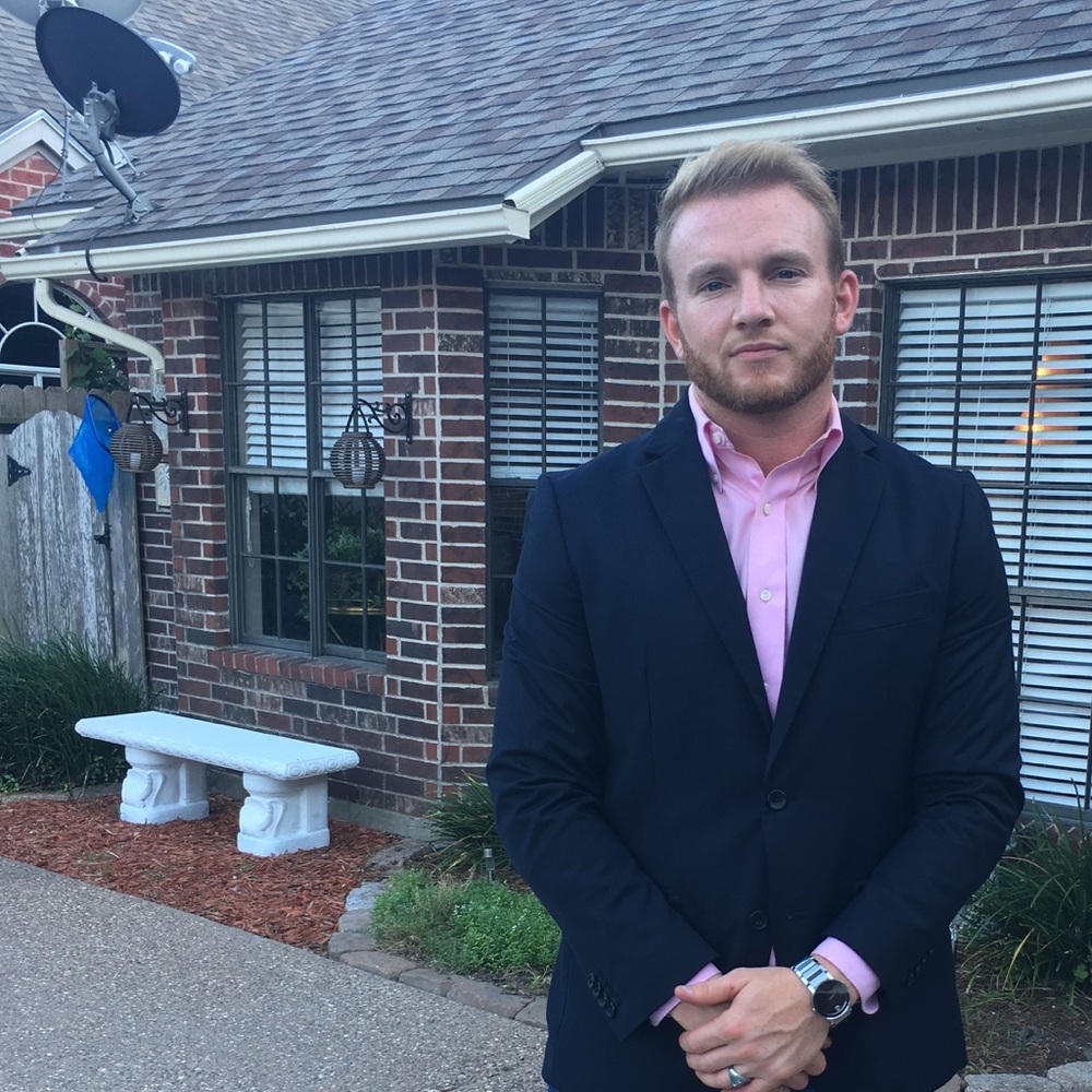 Navy and white pin stripe Joseph Aboud Sport Coat