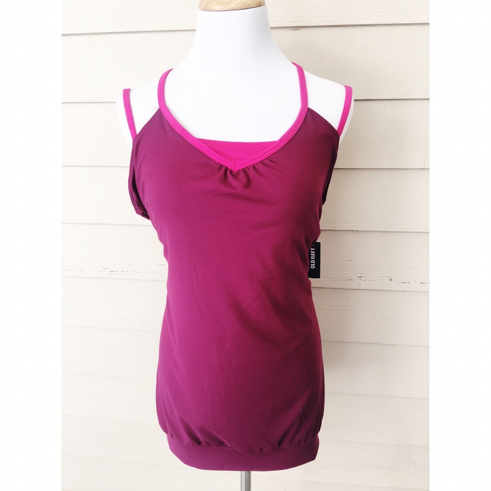 Old Navy Athletic Two Tone With Razor Back Straps