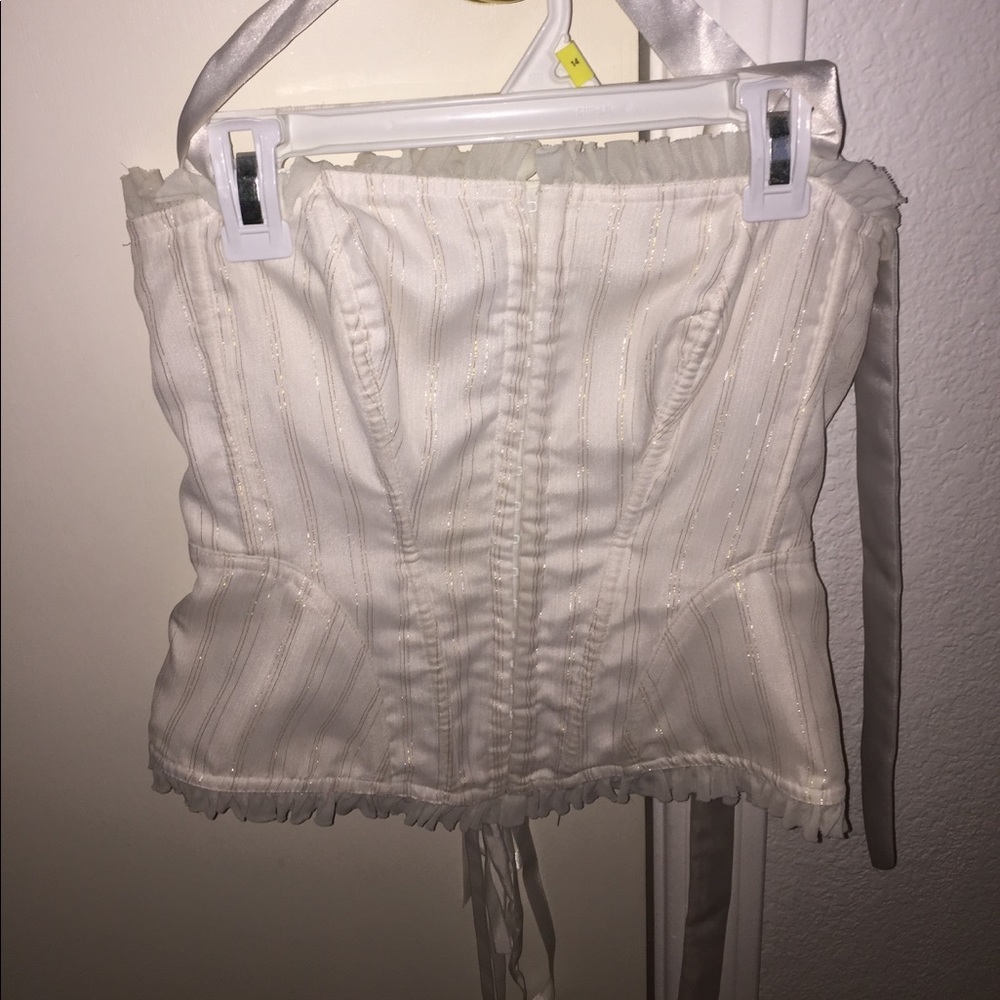 Beautiful white corset