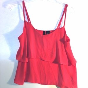Ultra Flirt red tank top