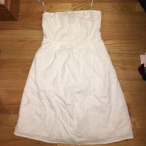 Strapless summer dress