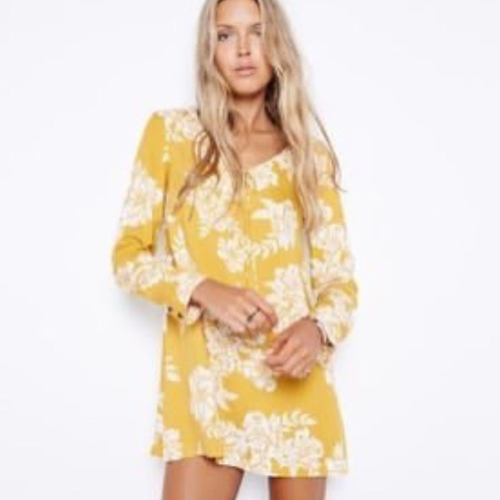 MinkPink Saffron Floral Dress