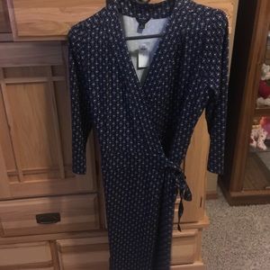 NWT ann Taylor wrap dress size 8