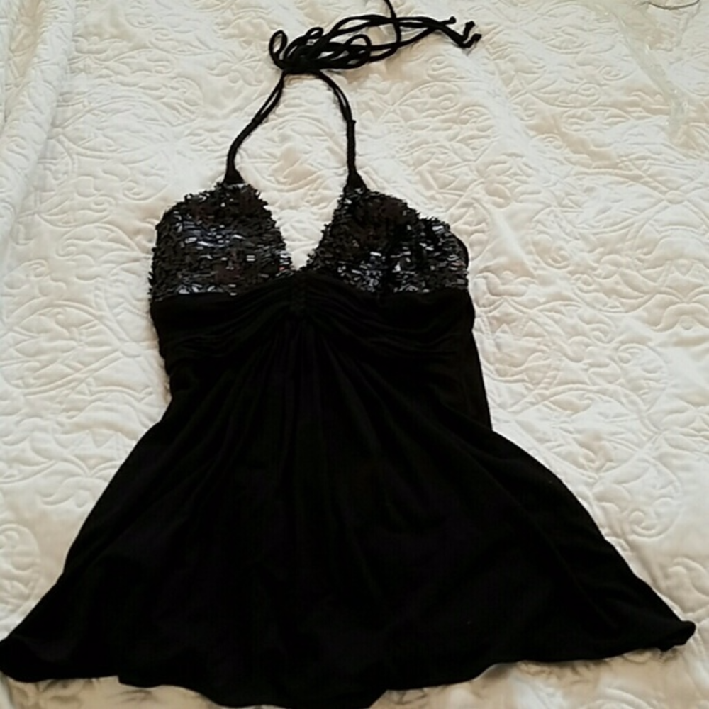 Sexy Black Sky Tank Top