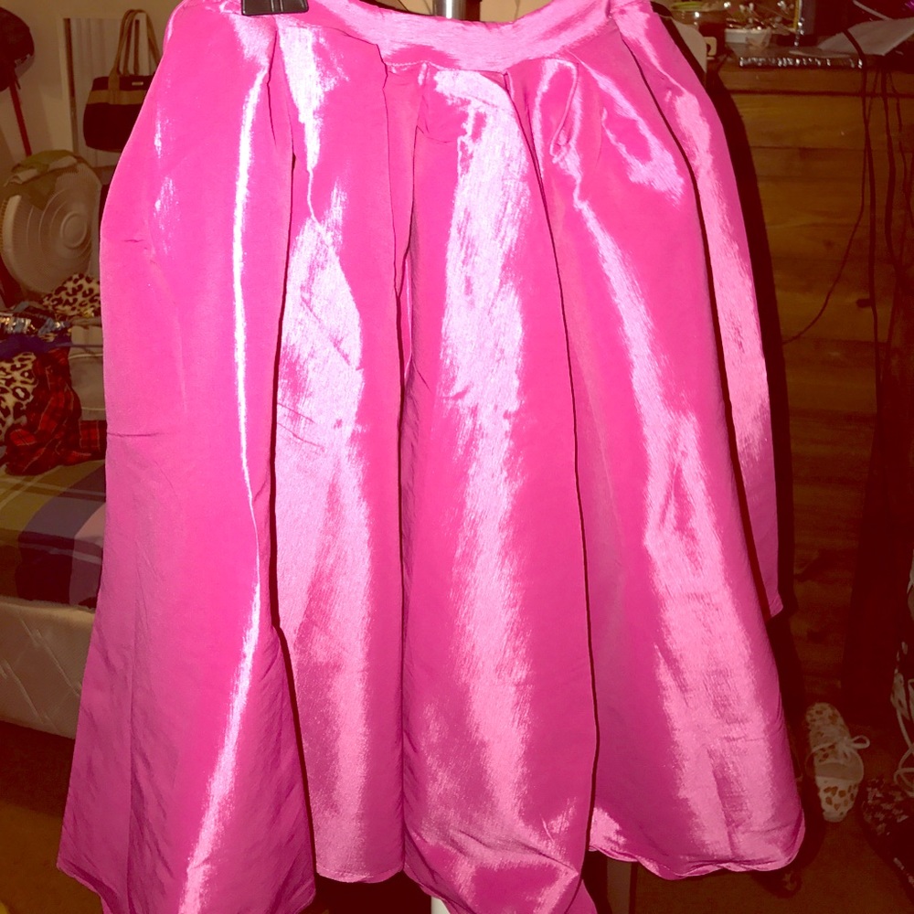 Pink skirt