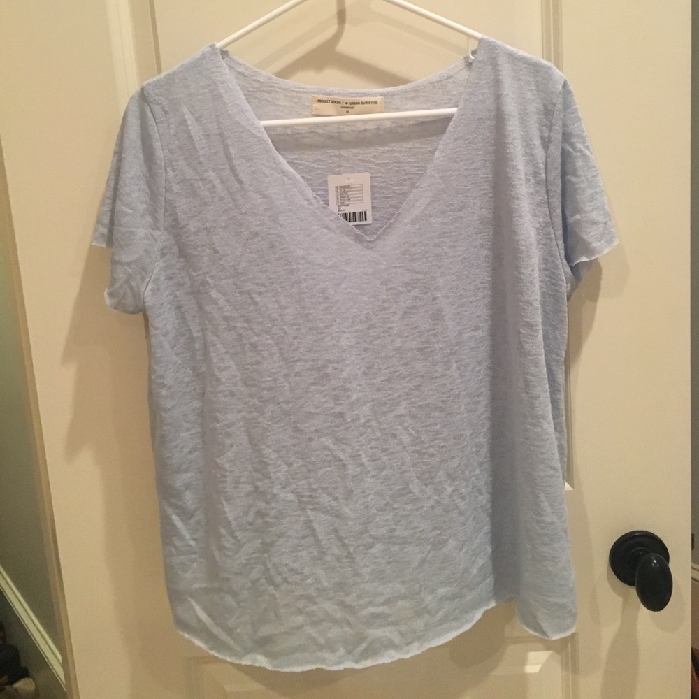 Silence+Noise Blue Tshirt