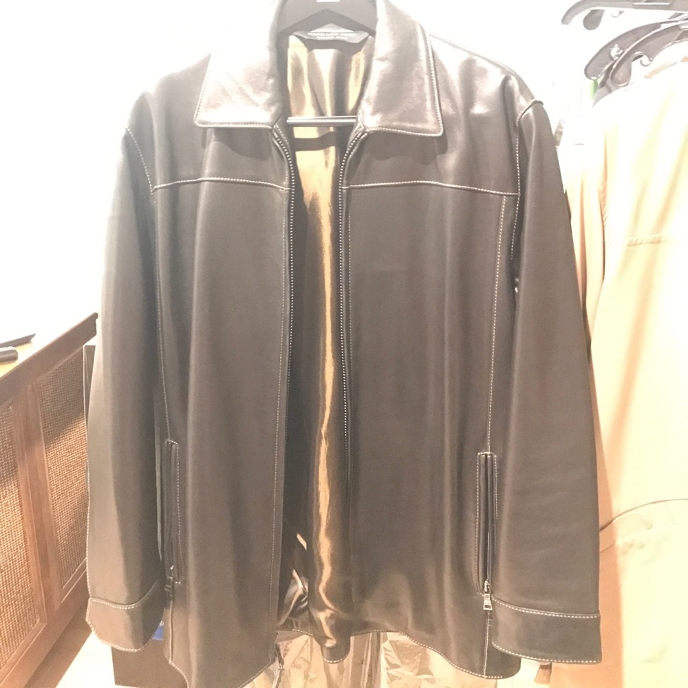 Leather jacket