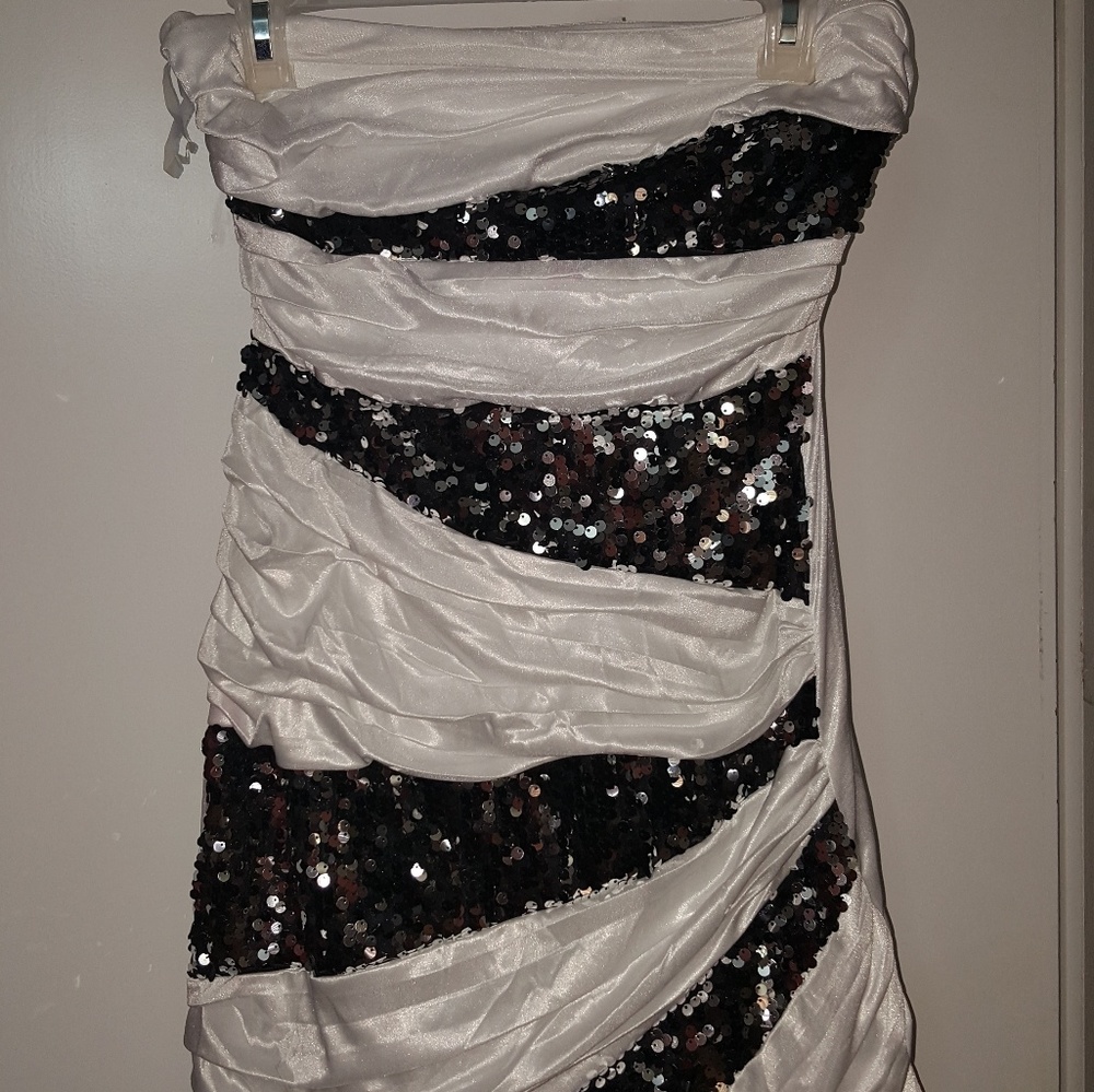 Black and White  dress