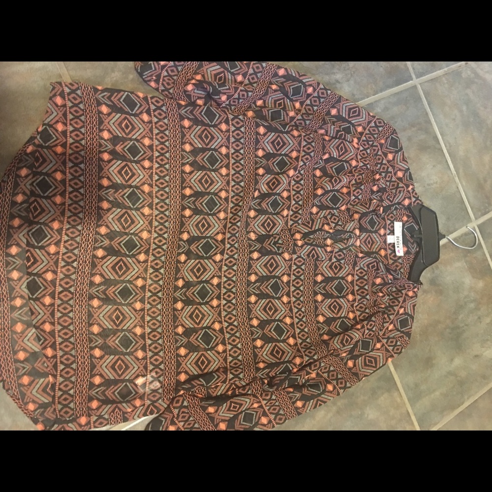 Aztec patterned Blouse