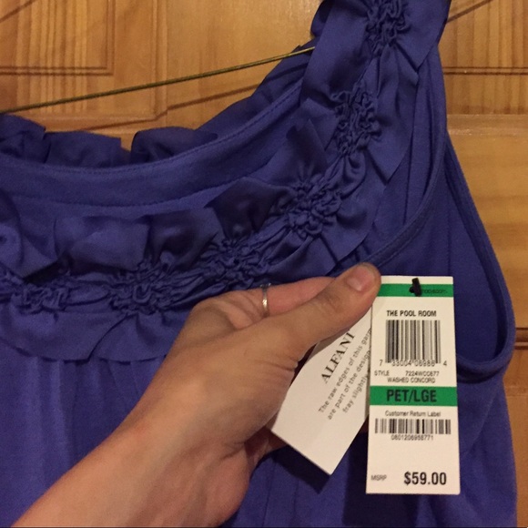 NWT Tags Alfani Blouse - Picture 2 of 4