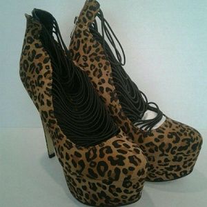 Leopard Print Heels