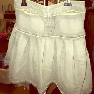 Denim skirt