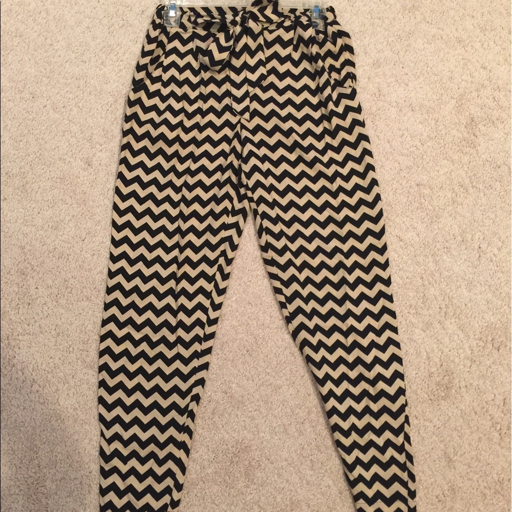 Chevron pants
