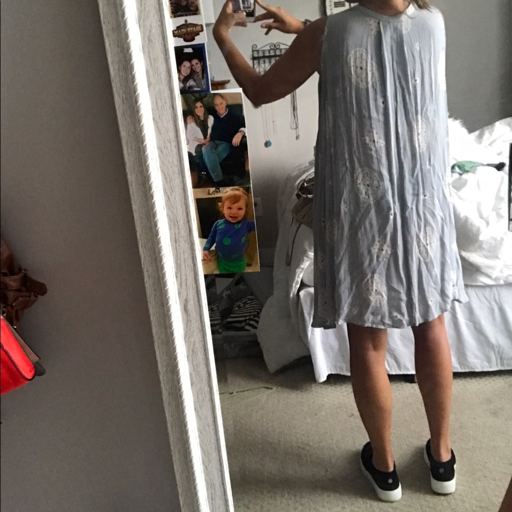 Light Blue Free People Dress - Picture 7 of 7