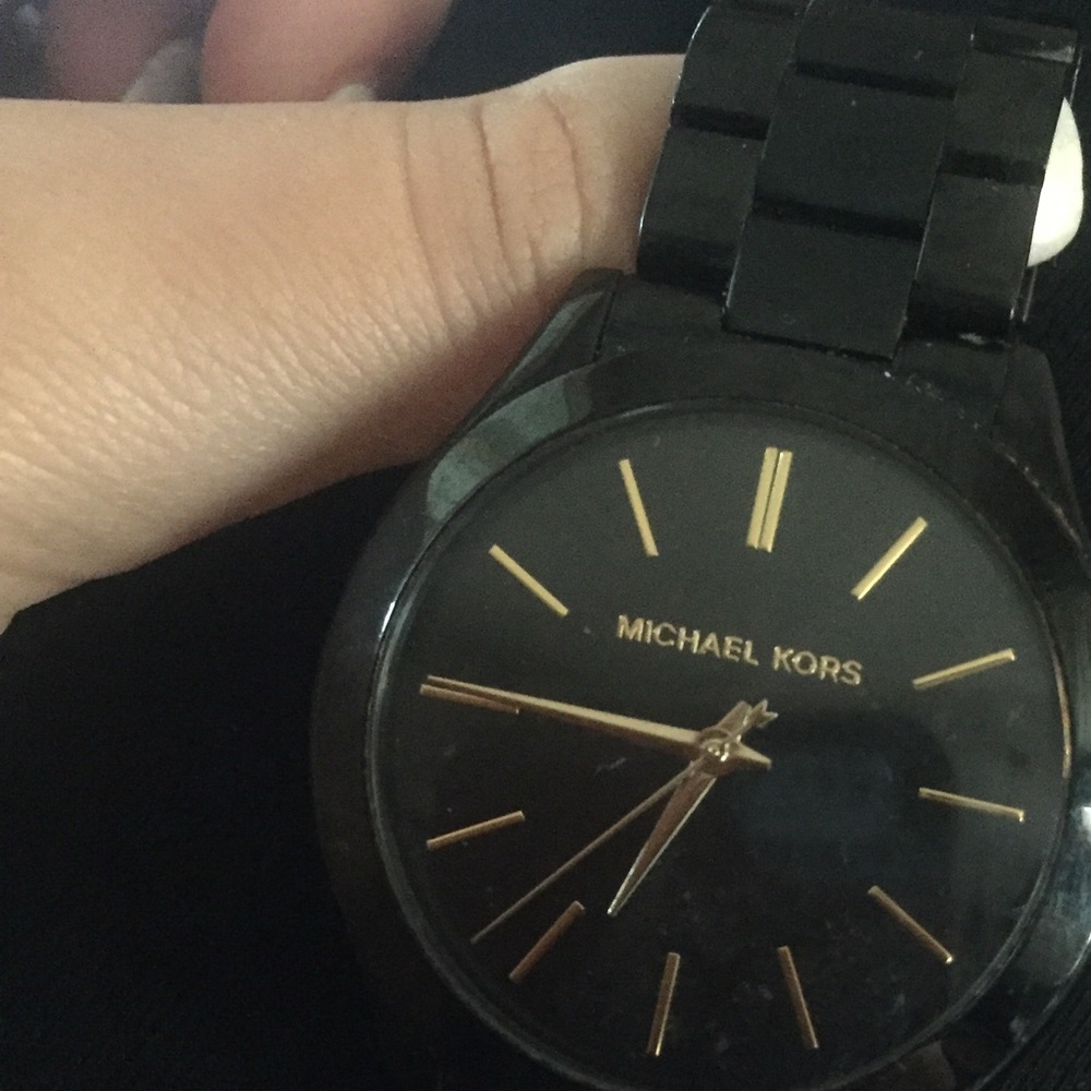 Black Michael Kors Watch
