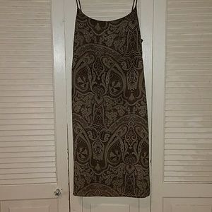 Sun dress with spaghetti straps