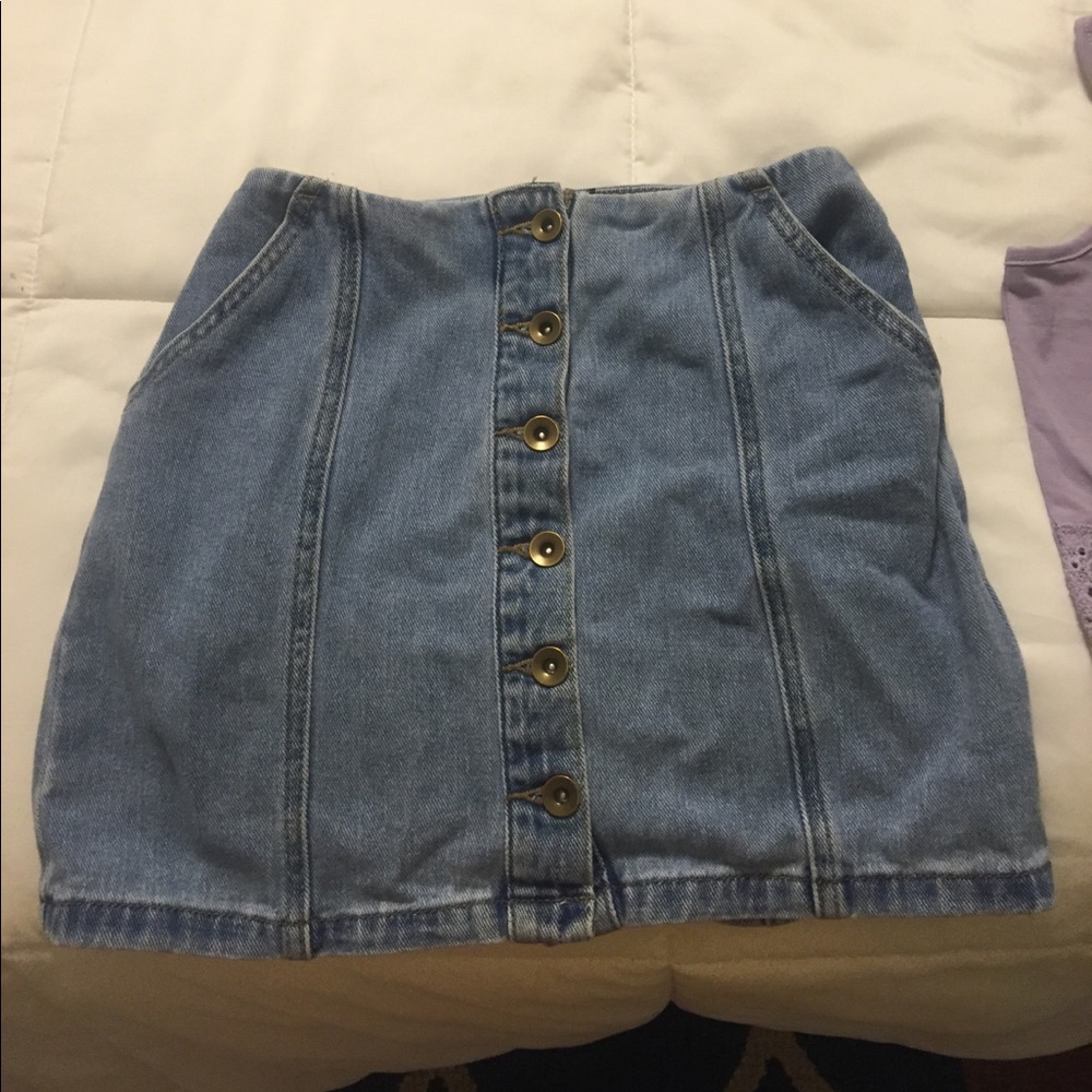Jean skirt