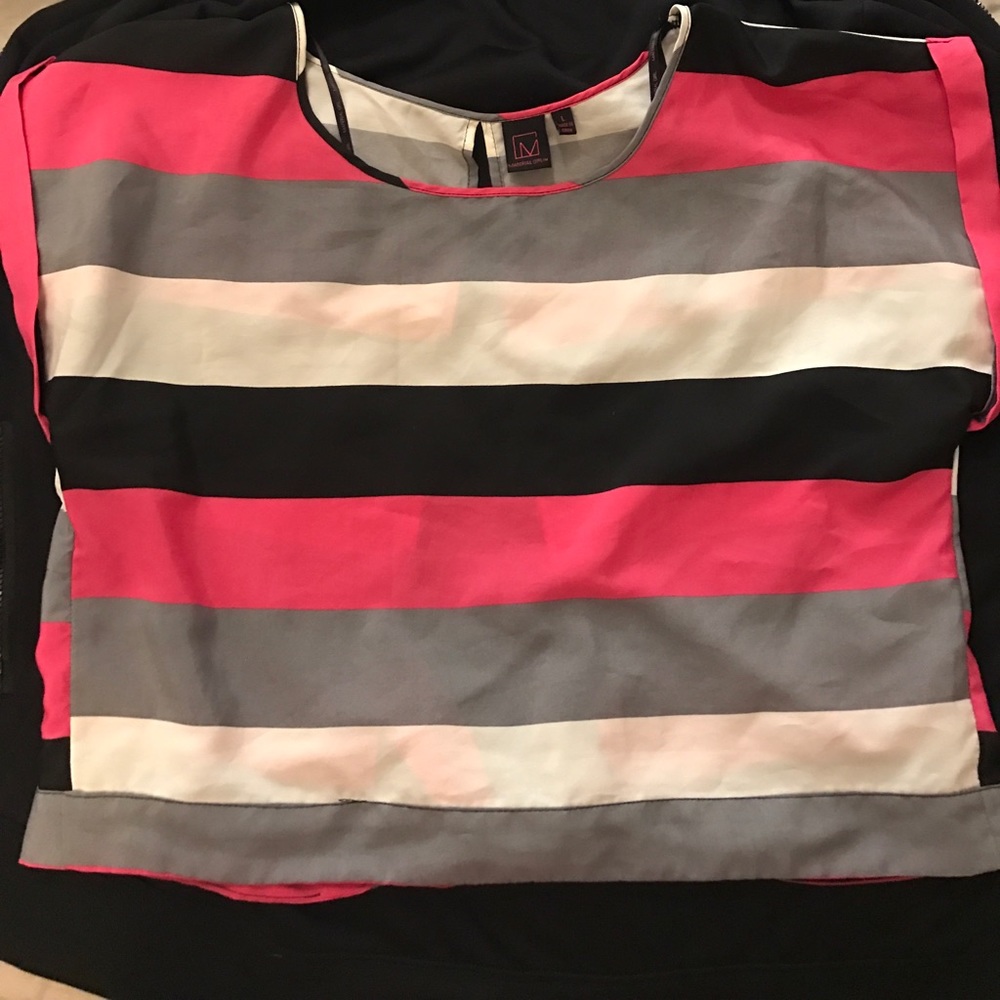 Material girl size large blouse