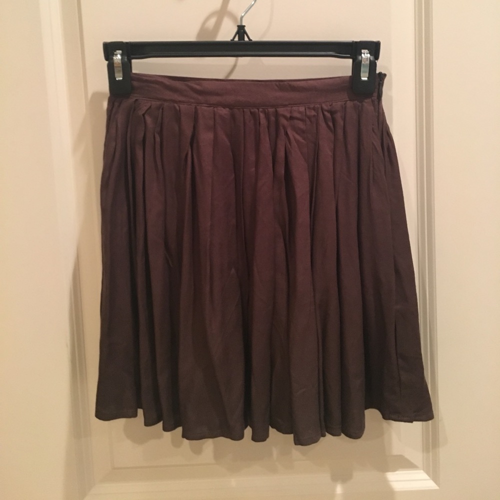Brown Skirt