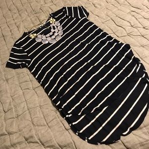 Navy Striped Tunic