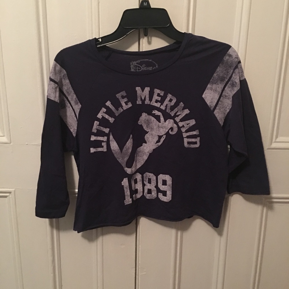Little mermaid Ariel 1989 crop top