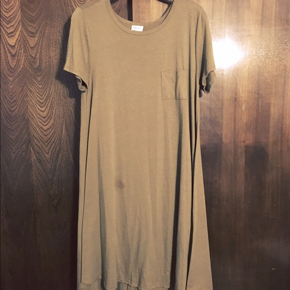 LuLaRoe Carly - S - Olive Green