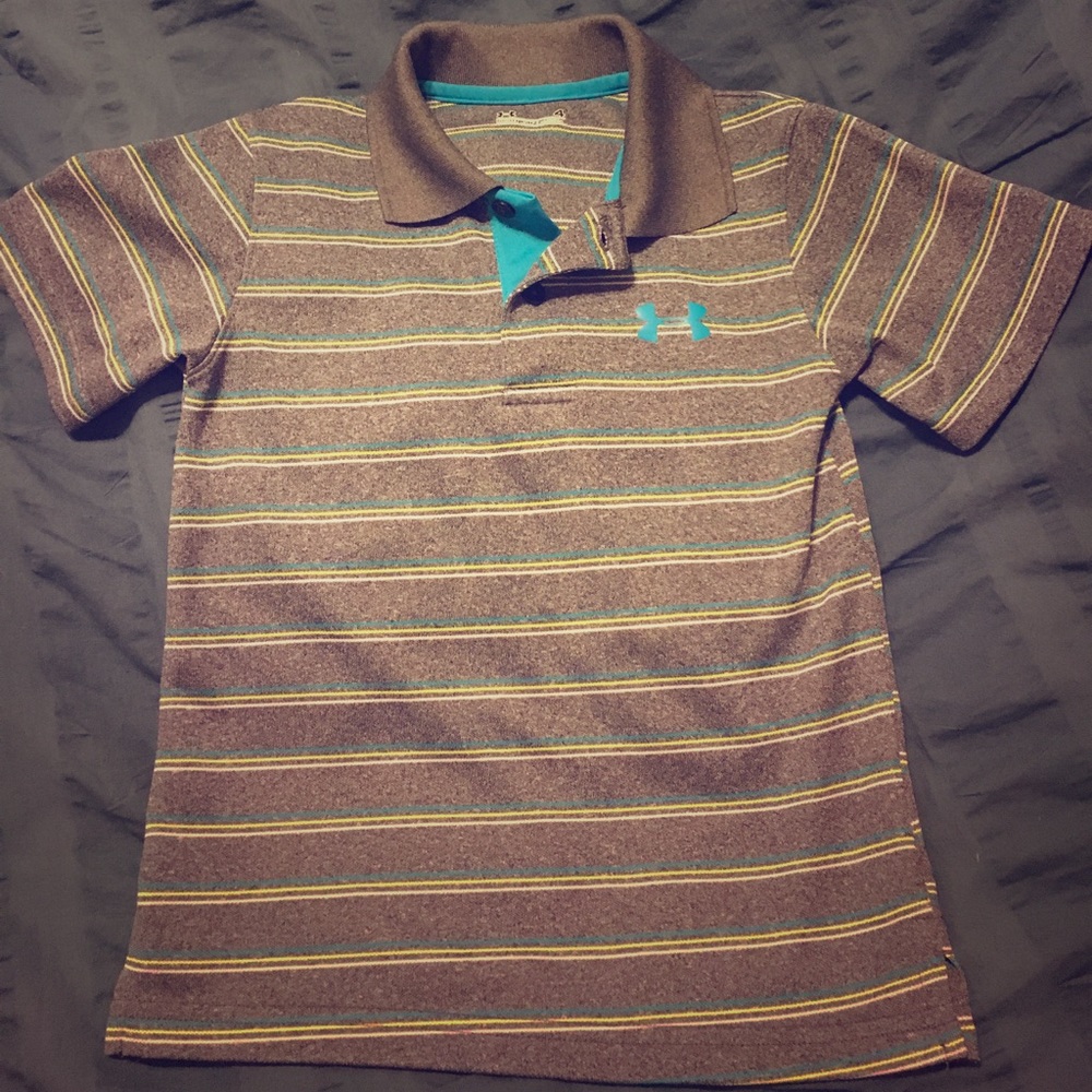 Under Armour Little Boys Match Polo