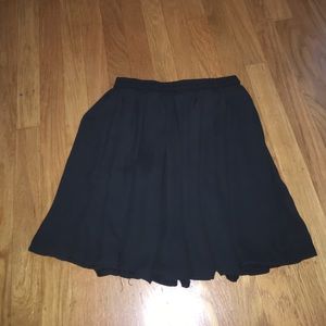 Black skirt