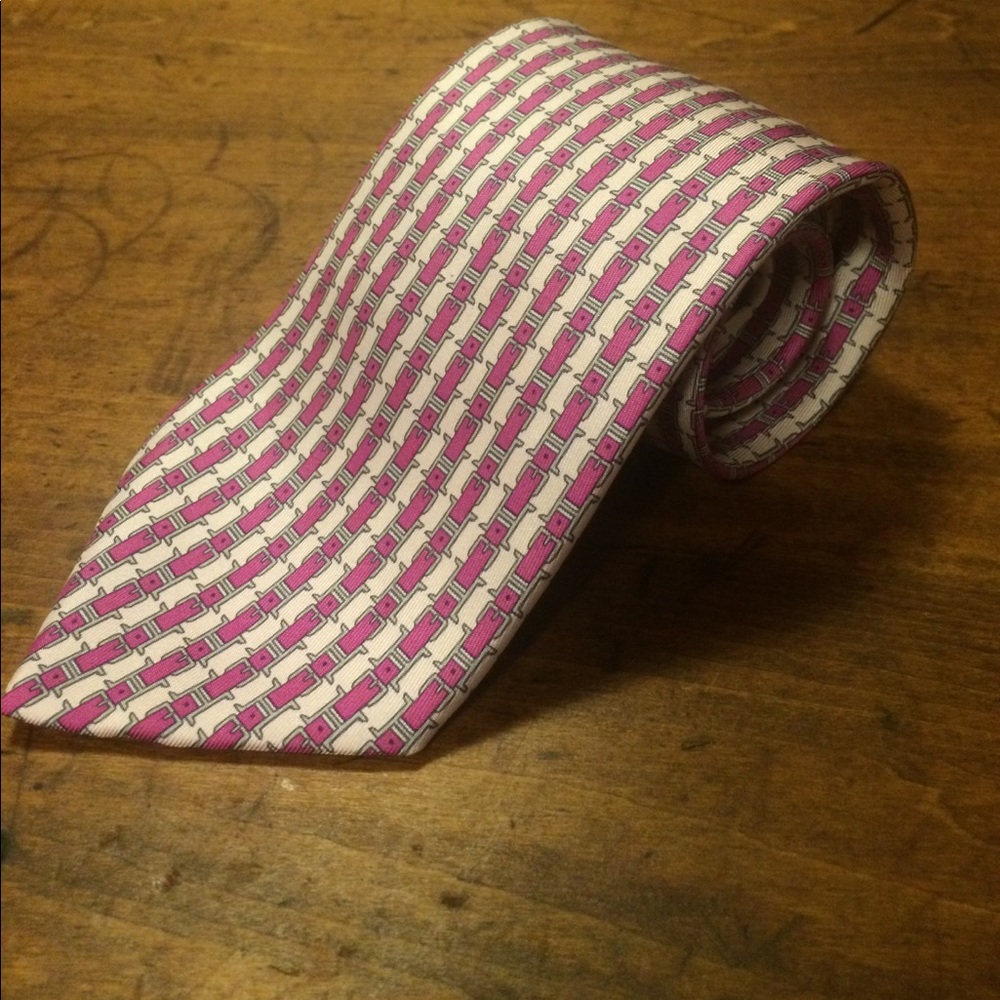 Pink Hermés Tie