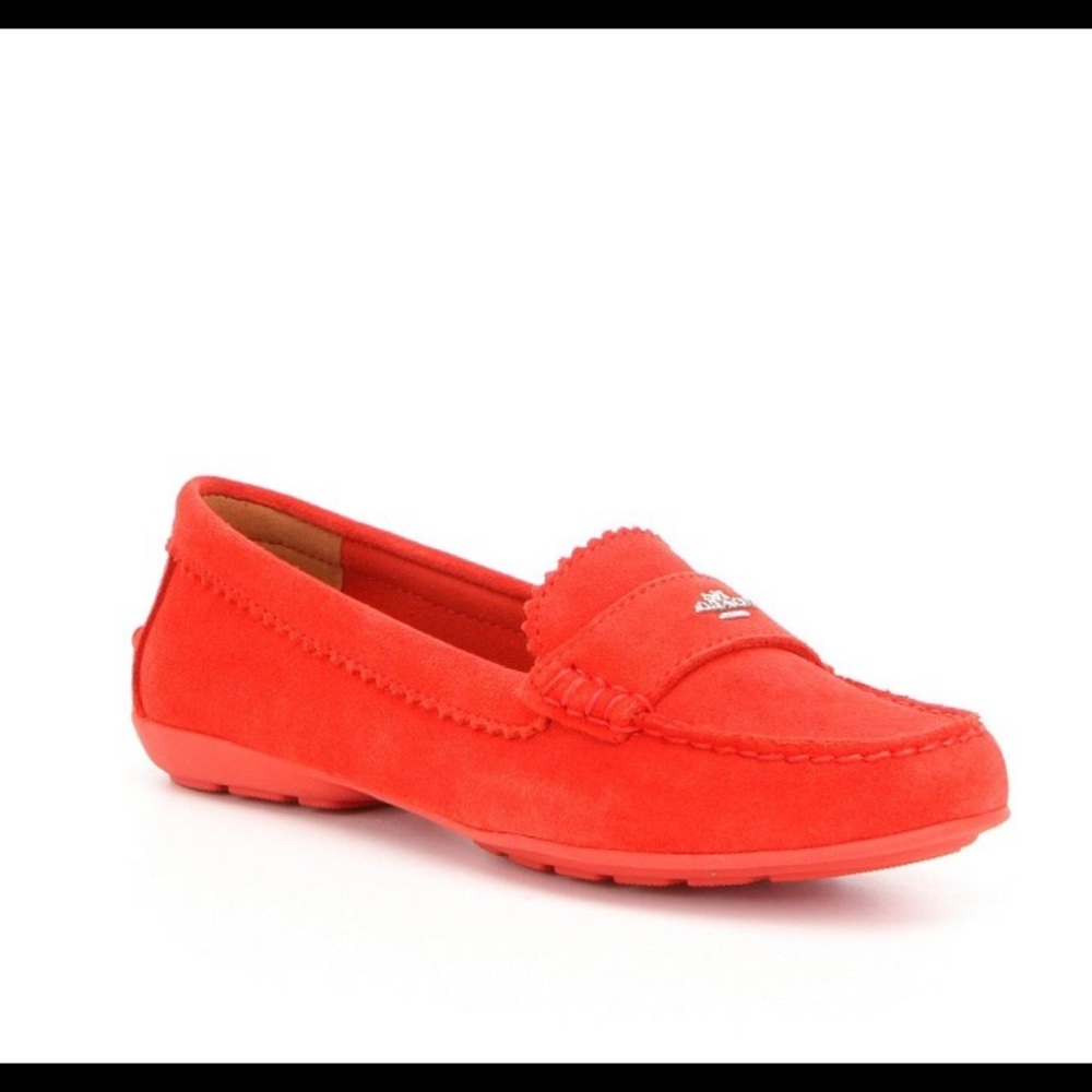 COACH SUEDE FLATS👣