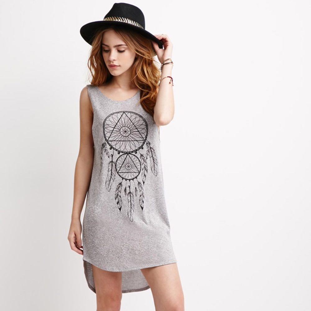 Forever21 Dreamcatcher Tunic Dress Size Medium